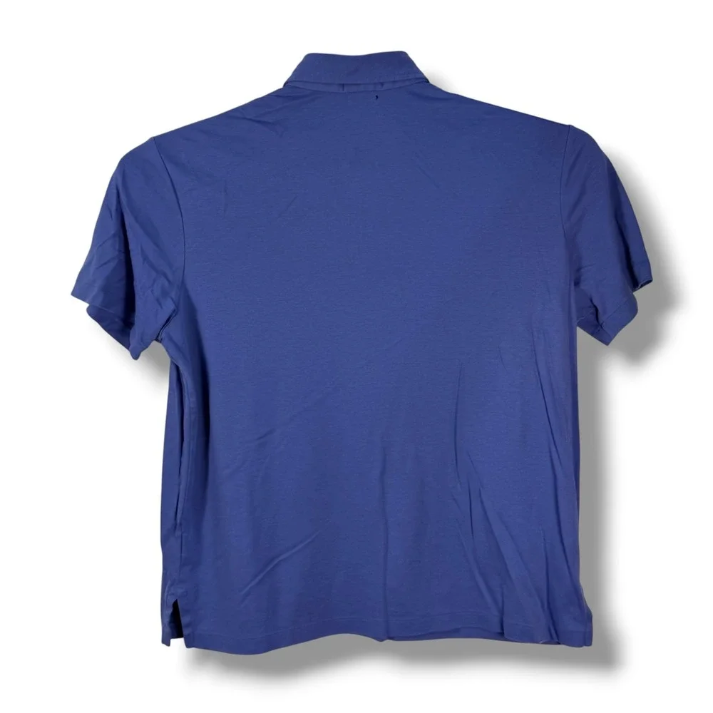 Polo Ralph Lauren‎ Polo Mens XXL Blue Pima Soft Touch Cotton Short Sleeve Pony